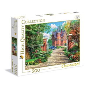 Clementoni (35010) - Dominic Davison: "The Red Brick Cottage" - 500 piezas