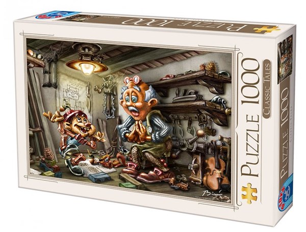 D-Toys (72894-CT01) - Biro Donat: "Pinnochio" - 1000 piezas