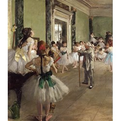 Educa (72801) - Edgar Degas: "The Dance Class" - 1000 piezas