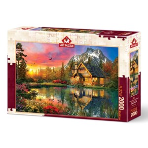Art Puzzle (5477) - "Four Seasons In One Moment" - 2000 piezas