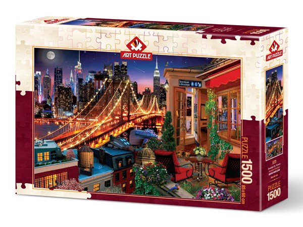 Art Puzzle (5376) - "Brooklyn By Terrace" - 1500 piezas