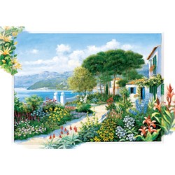 Art Puzzle (5370) - "Coastline Town" - 1500 piezas