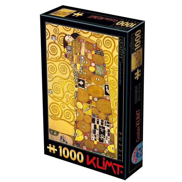 D-Toys (74560) - Gustav Klimt: "The Hug" - 1000 piezas