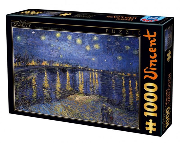 D-Toys (66916) - Vincent van Gogh: "Vincent van Gogh, 1889" - 1000 piezas