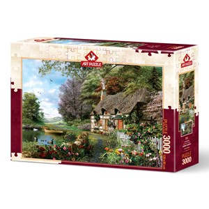 Art Puzzle (5522) - "Away From The City" - 3000 piezas