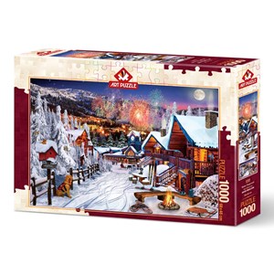 Art Puzzle (5183) - "Winter Fun" - 1000 piezas