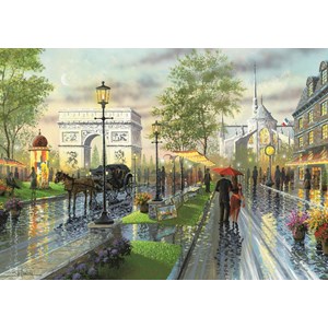 Art Puzzle (4225) - "Spring Walk, Paris" - 1000 piezas