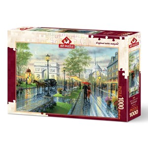 Art Puzzle (4225) - "Spring Walk, Paris" - 1000 piezas