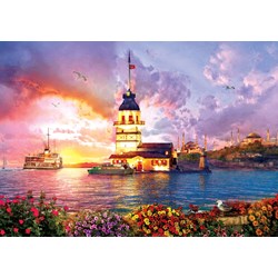 Art Puzzle (5179) - "The Maiden's Tower" - 1000 piezas