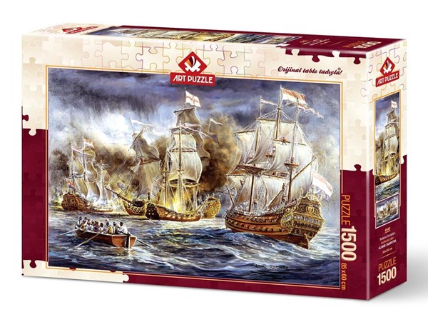 Art Puzzle (4549) - "Battleship War" - 1500 piezas