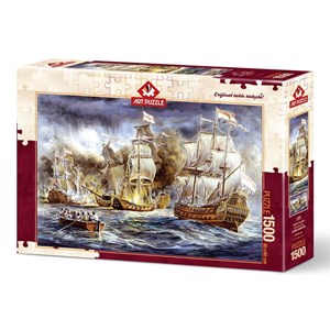 Art Puzzle (4549) - "Battleship War" - 1500 piezas