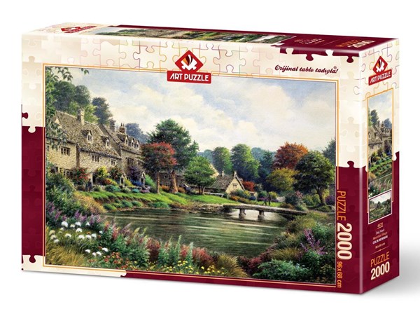 Art Puzzle (4572) - "Mountain Village" - 2000 piezas