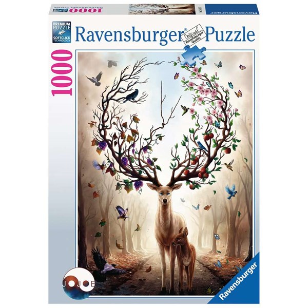 Ravensburger (15018) - "Fantasy Deer" - 1000 piezas
