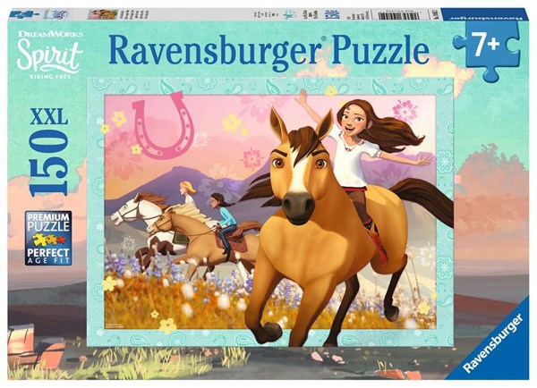 Ravensburger (10055) - "Wild and free, Spirit" - 150 piezas