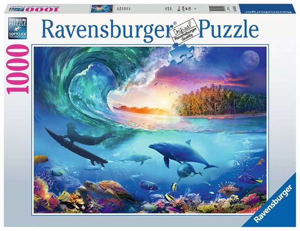 Ravensburger (16451) - "Catch a Wave" - 1000 piezas