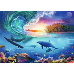Ravensburger (16451) - "Catch a Wave" - 1000 piezas