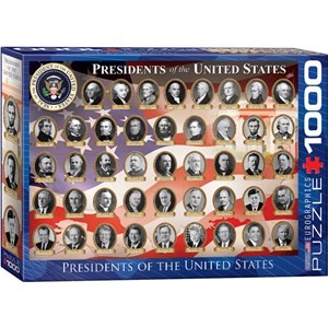 Eurographics (6000-1432) - "Presidents of the United States" - 1000 piezas