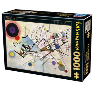 D-Toys (75918) - Vassily Kandinsky: "Composition 8" - 1000 piezas