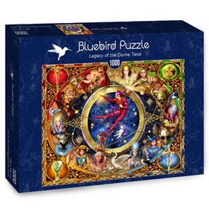 Bluebird Puzzle (70021) - Ciro Marchetti: "Legacy of the Divine Tarot" - 1000 piezas