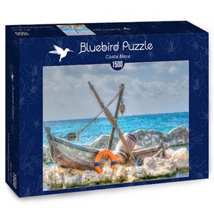 Bluebird Puzzle (70017) - "Costa Maya" - 1500 piezas