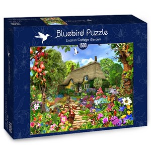 Bluebird Puzzle (70141) - "English Cottage Garden" - 1500 piezas
