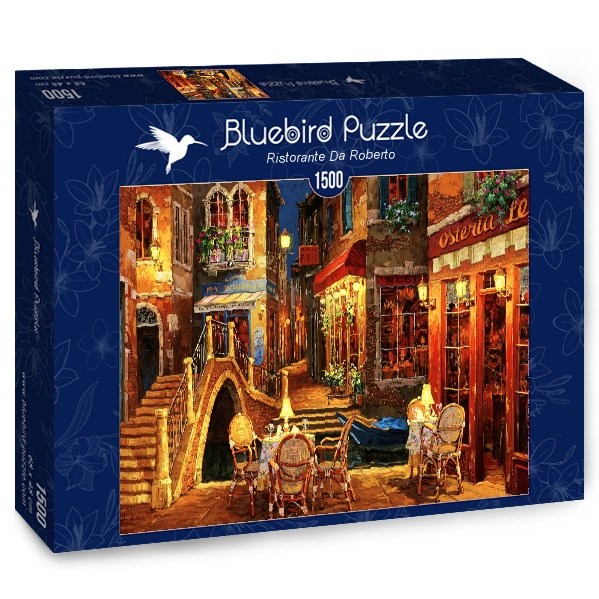 Bluebird Puzzle (70213) - Viktor Shvaiko: "Ristorante Da Roberto" - 1500 piezas