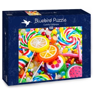 Bluebird Puzzle (70379) - "Colorful Lollipops" - 1500 piezas