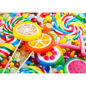 Bluebird Puzzle (70379) - "Colorful Lollipops" - 1500 piezas