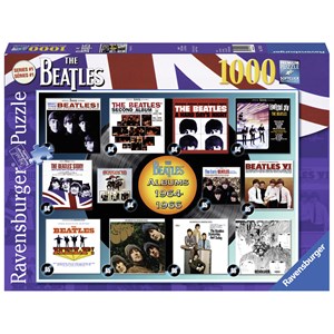 Ravensburger (19753) - "Beatles: Albums 1964-66" - 1000 piezas