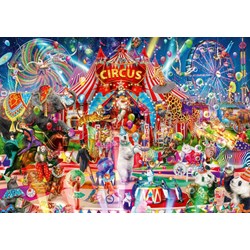 Bluebird Puzzle (70229) - Aimee Stewart: "A Night at the Circus" - 4000 piezas