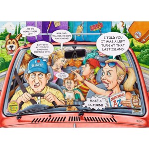 Ravensburger (19813) - "Are We There Yet?" - 1000 piezas