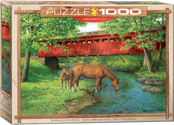 Eurographics (6000-0834) - Persis Clayton Weirs: "Sweet Water Bridge" - 1000 piezas