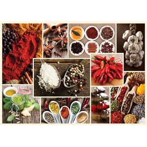 Trefl (10358) - "Cuisine Spices" - 1000 piezas