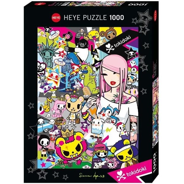 Heye (29642) - "Tokidoki Street Festival" - 1000 piezas