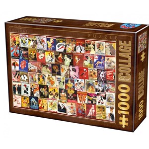 D-Toys (75291) - "Collage, Cabaret" - 1000 piezas