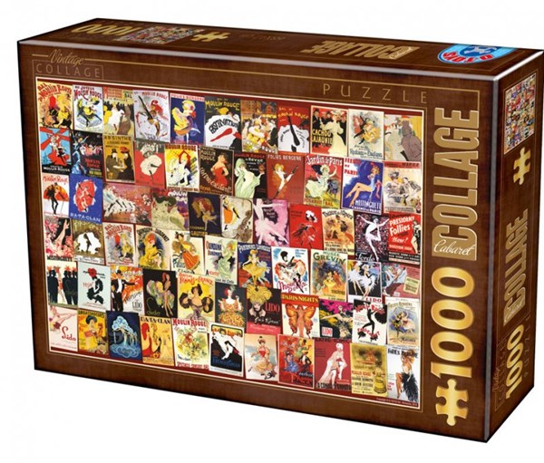 D-Toys (75291) - "Collage, Cabaret" - 1000 piezas
