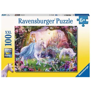 Ravensburger (12887) - "Magical Unicorn" - 100 piezas