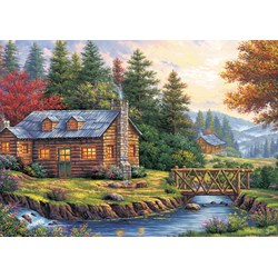 Art Puzzle (5023) - "Autumn on the Hills" - 260 piezas