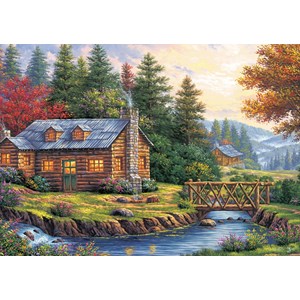 Art Puzzle (5023) - "Autumn on the Hills" - 260 piezas