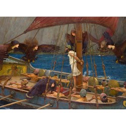 D-Toys (72917-WA01) - John William Waterhouse: "Ulysses and the Sirens, 1891" - 2000 piezas