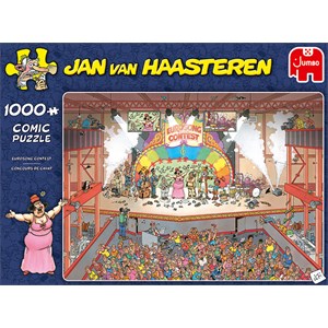 Jumbo (20025) - Jan van Haasteren: "Eurosong Contest" - 1000 piezas