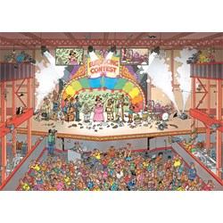 Jumbo (20025) - Jan van Haasteren: "Eurosong Contest" - 1000 piezas