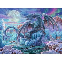 Ravensburger (14839) - "Mystical Dragons" - 500 piezas