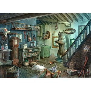 Ravensburger (16435) - "ESCAPE Forbidden Basement" - 759 piezas