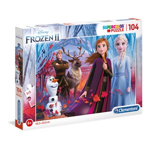 Clementoni (27274) - "Disney Frozen 2" - 104 piezas