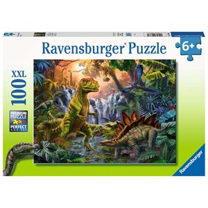 Ravensburger (12888) - "The Dinosaur Oasis" - 100 piezas