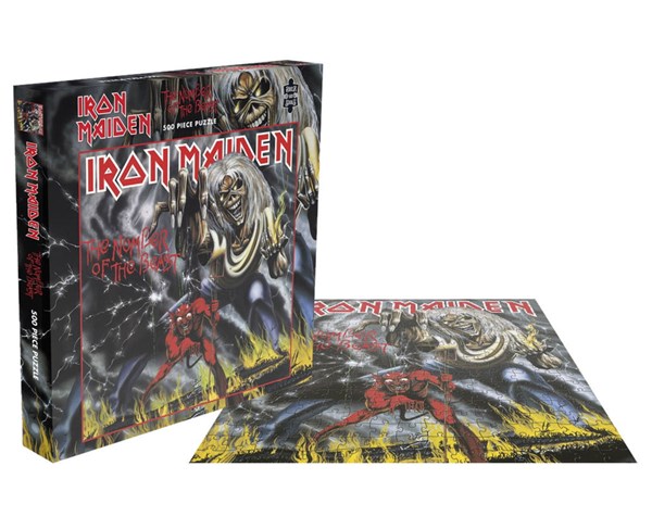 Rock Saw (RSAW001PZ) - "Iron Maiden, The Number Of The Beast" - 500 piezas