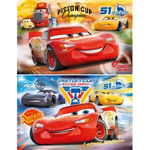 Clementoni (07027) - "Disney, Cars 3" - 20 piezas