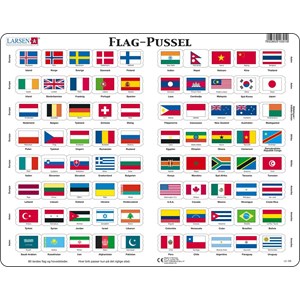 Larsen (L2-DK) - "Flag - DK" - 80 piezas