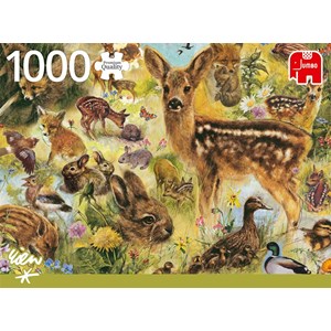 Jumbo (18819) - "Young Wildlife" - 1000 piezas